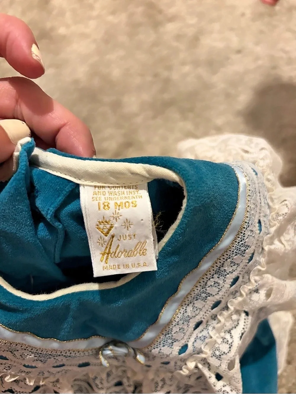 Vintage baby dress